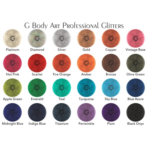 G Body Art Glitter Indigo Blue (G Body Art Glitter Indigo Blue)